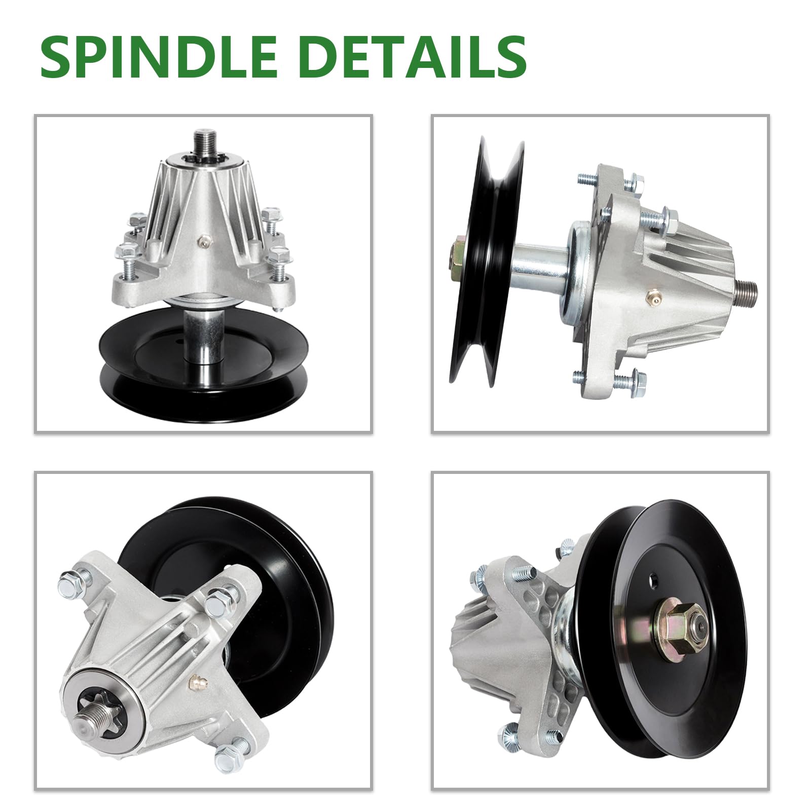JYLEYJ spindle installed on a 54-inch deck restoring proper cutting