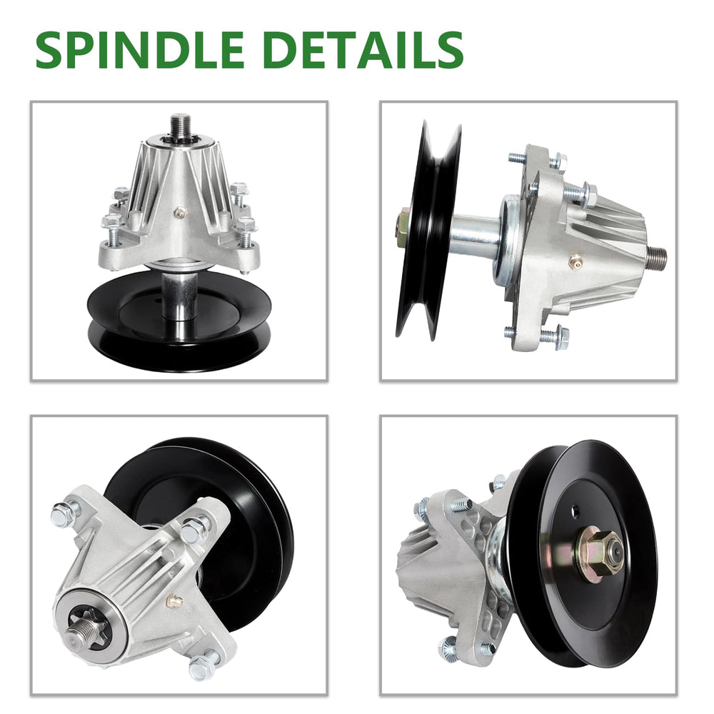 JYLEYJ spindle installed on a 54-inch deck restoring proper cutting