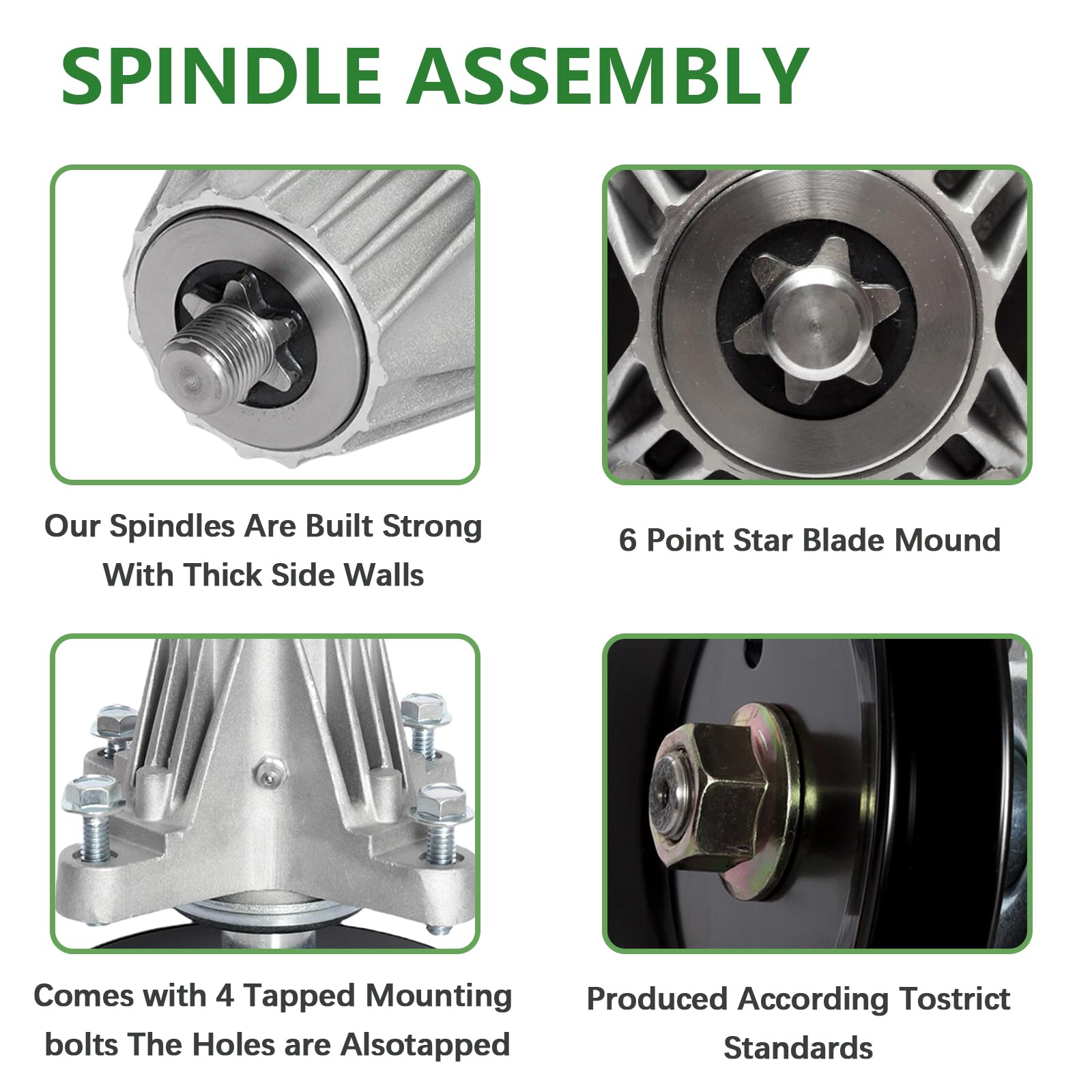 JYLEYJ pulley-mount detail illustrating accurate alignment benefits