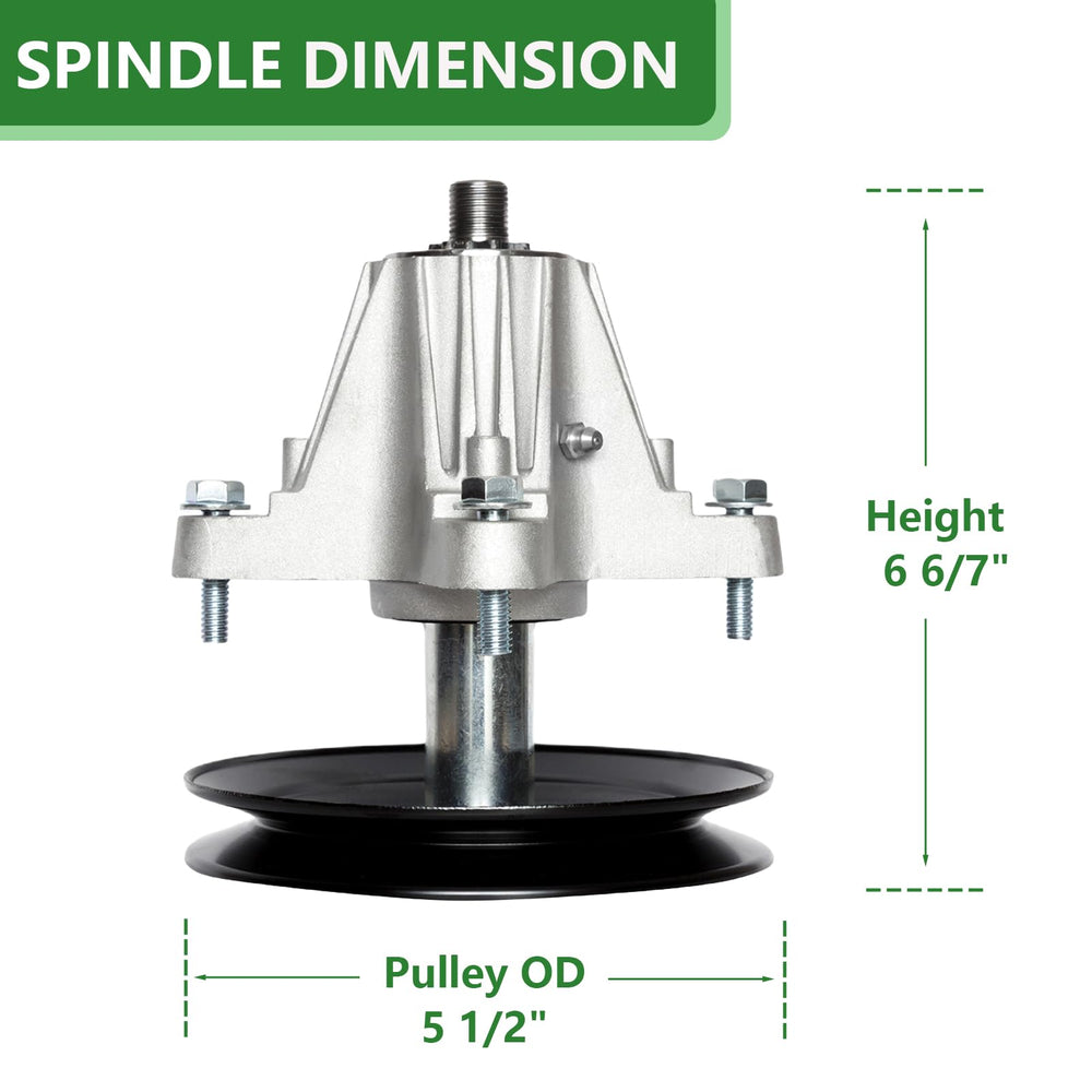 JYLEYJ spindle side profile highlighting housing shape and durable finish for long life