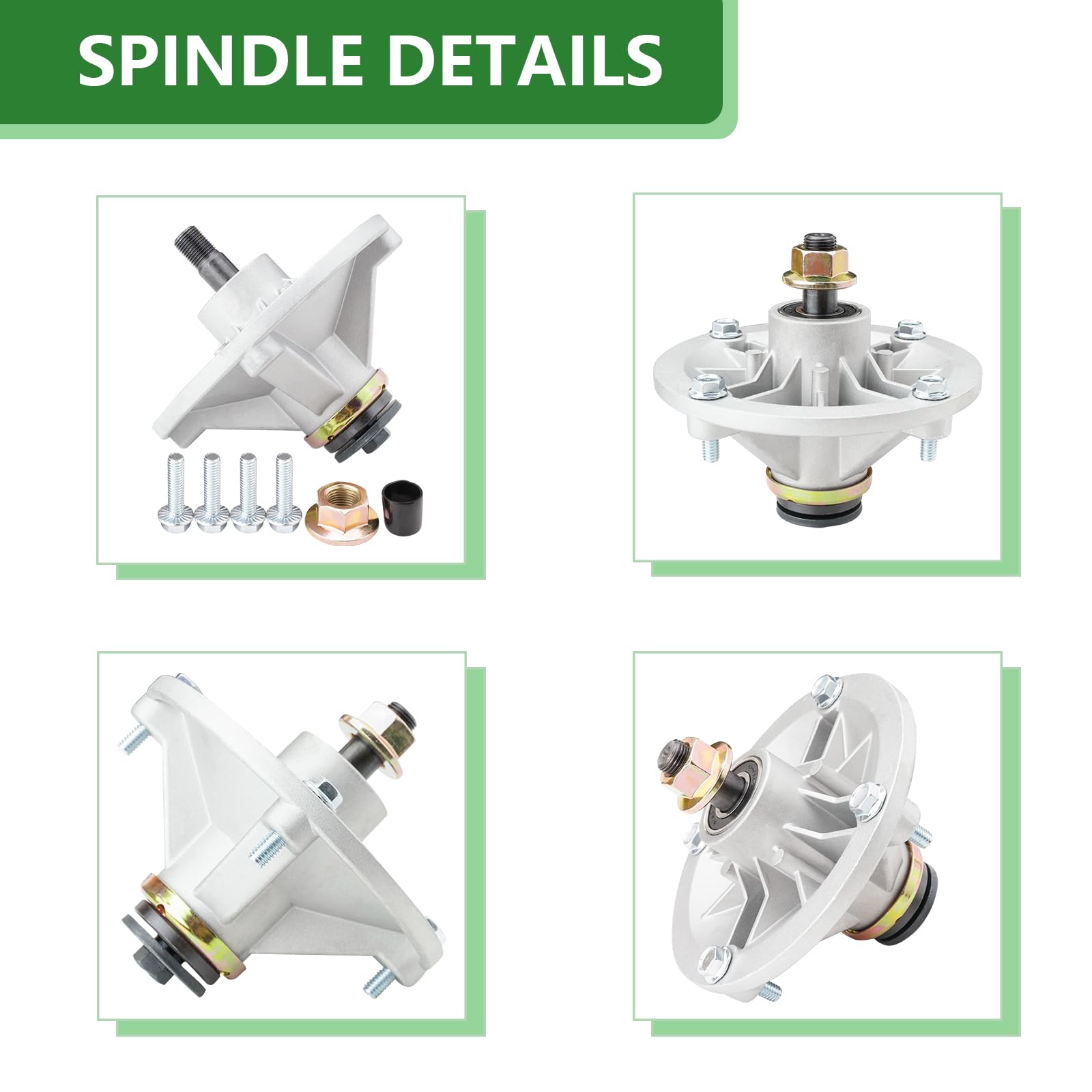 JYLEYJ spindle with blade attached illustrating secure blade connection