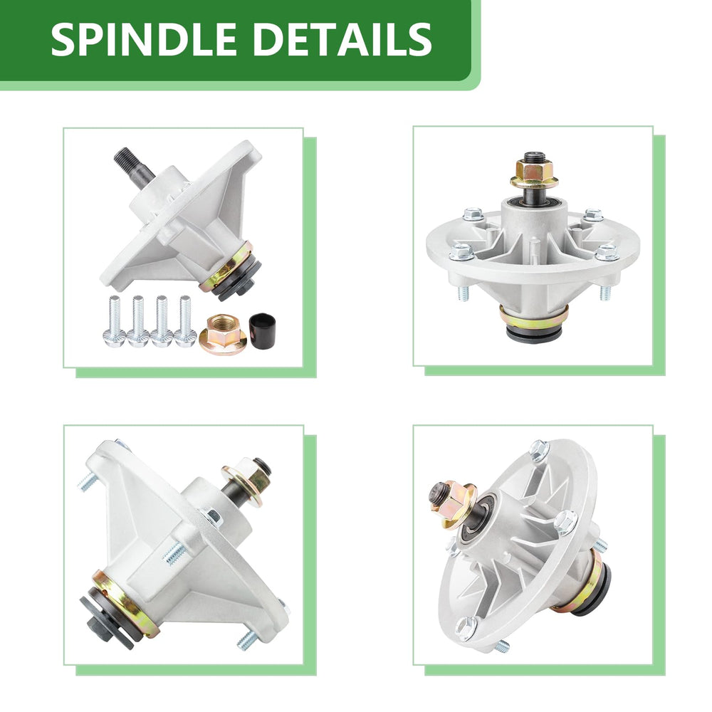 JYLEYJ spindle with blade attached illustrating secure blade connection