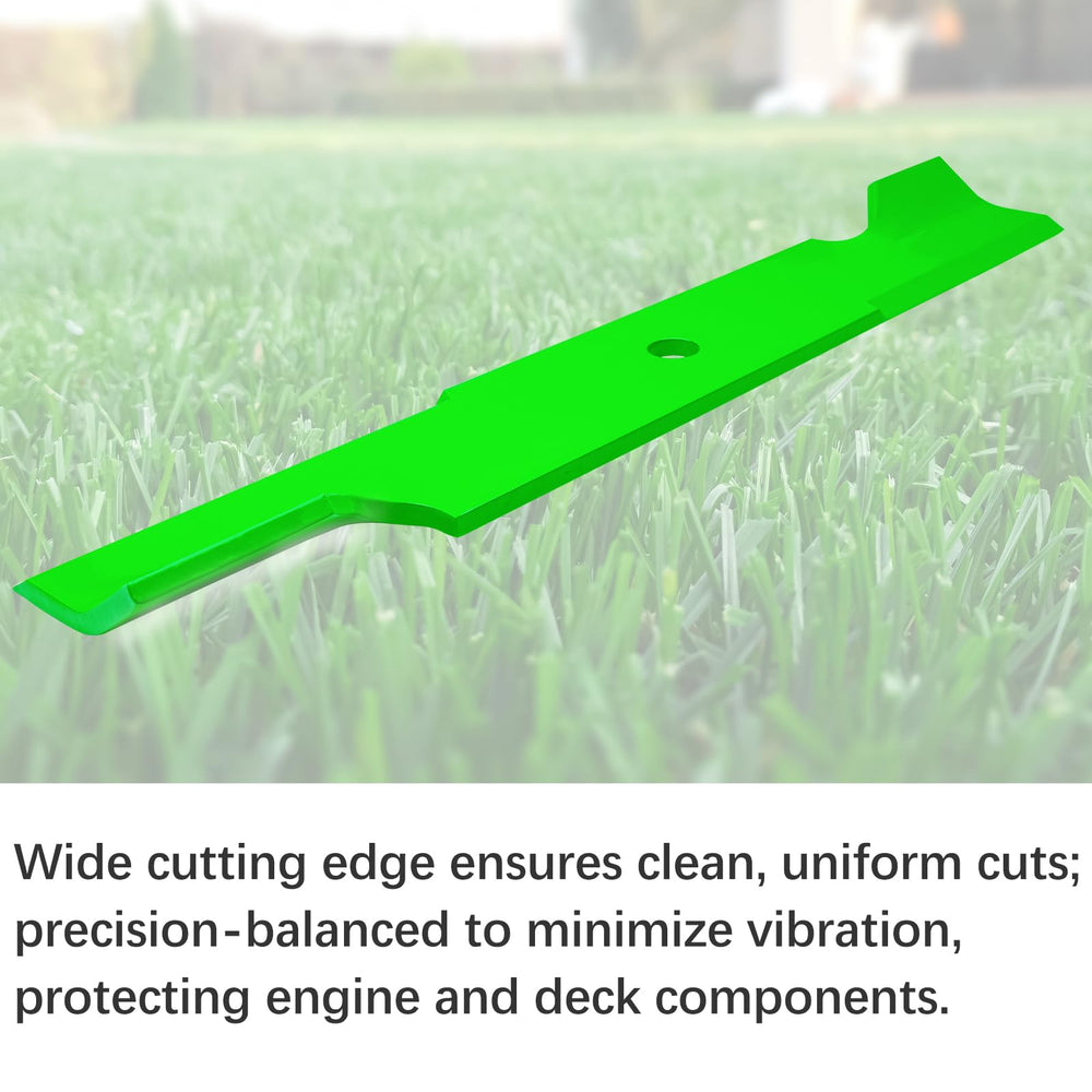 JYLEYJ three blades laid flat to display length and notched high-lift shape
