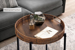 JYXIN detailed shot of woven wicker sides showing durable texture