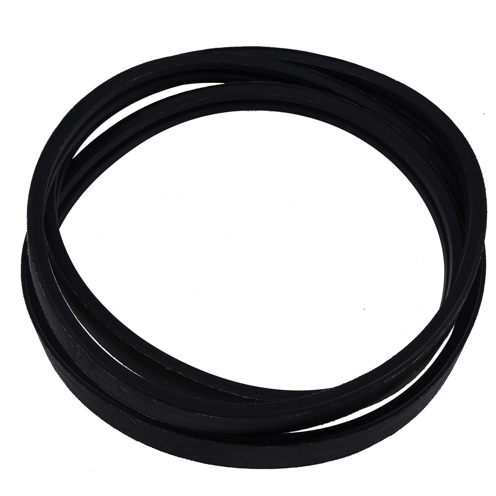 JZGRDN deck belt full length laid flat to confirm 60-inch sizing benefit