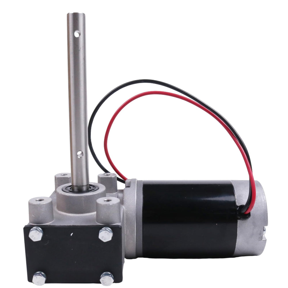 JZGRDN gearbox beside a hand to show compact size and easy handling