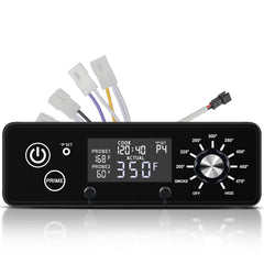 JZW-Shop control board front panel showing buttons and display for easy control