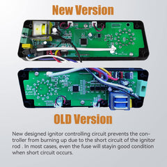 JZW-Shop dual probe ports for monitoring two meat temperatures simultaneously