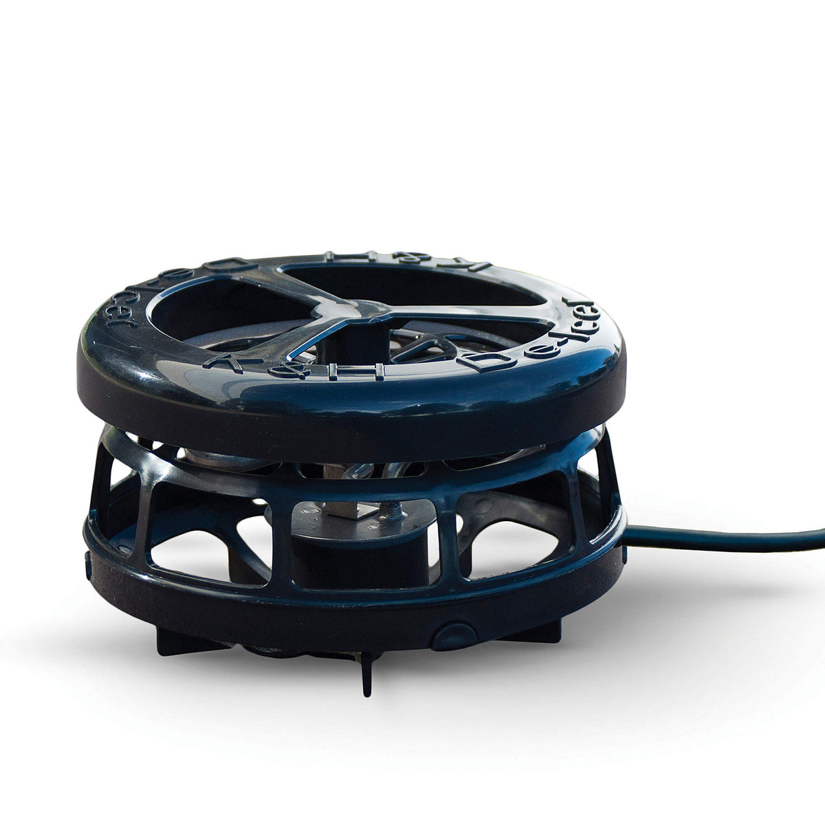 K&H front profile view showing compact black deicer, clear performance