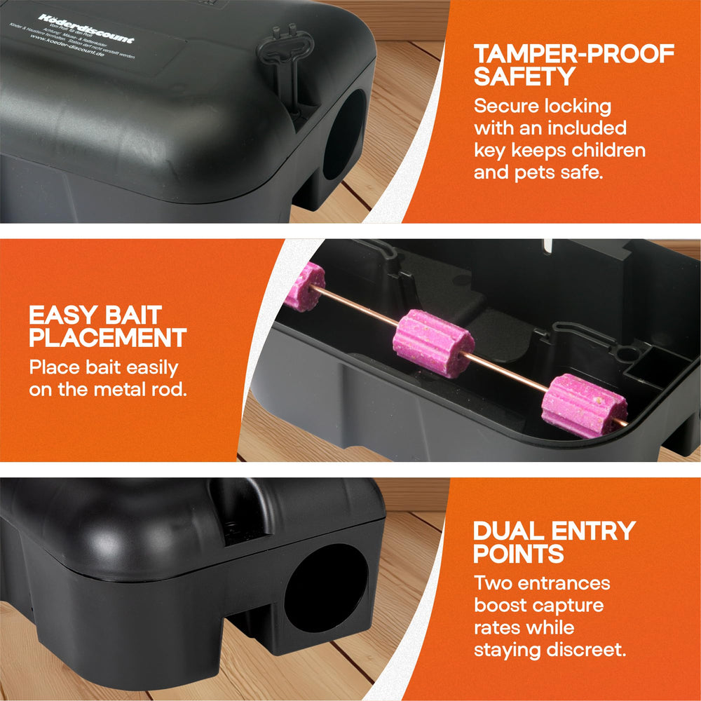 K DERDISCOUNT close-up of lock and key offering tamper-resistant security