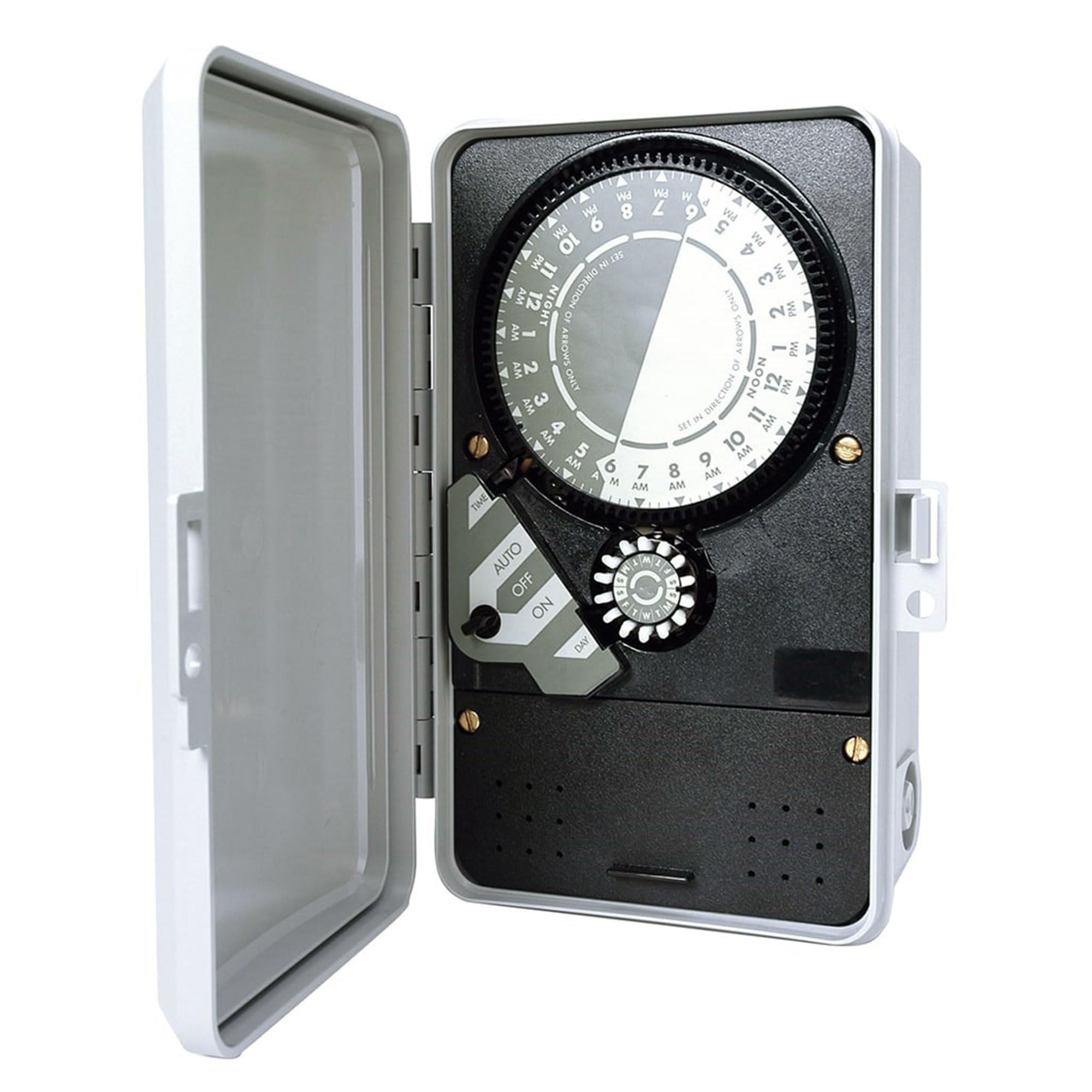 K-Rain 2120 front panel showing dial and controls for reliable scheduling