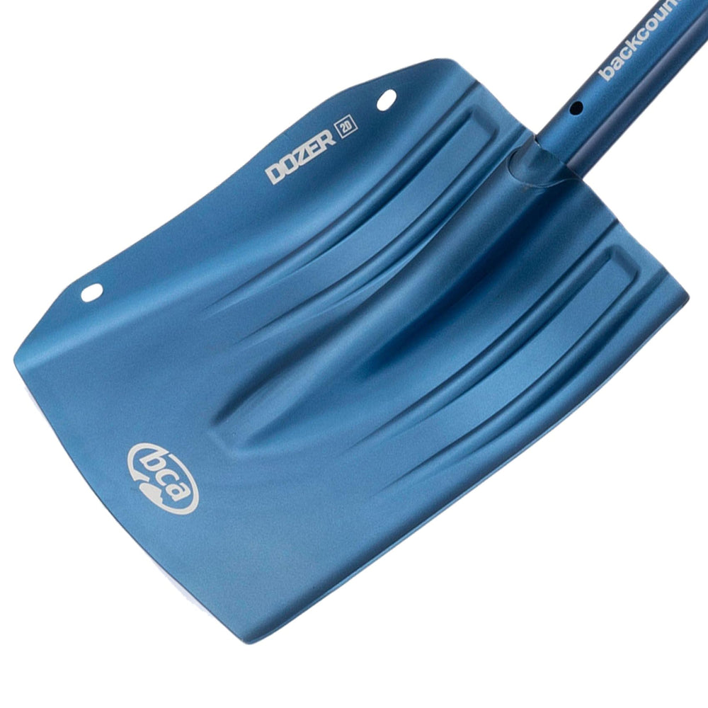 K2 Dozer 2D D-handle close-up for secure glove-friendly grip
