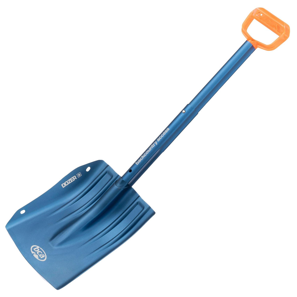 K2 Dozer 2D front blade showing scoop for fast snow removal