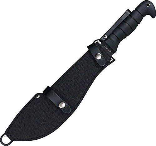 KA-BAR sheath on belt showing leather/Cordura carry system for quick access and secure transport
