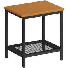 KAAPSAM front view of patio end table showing compact footprint and stability