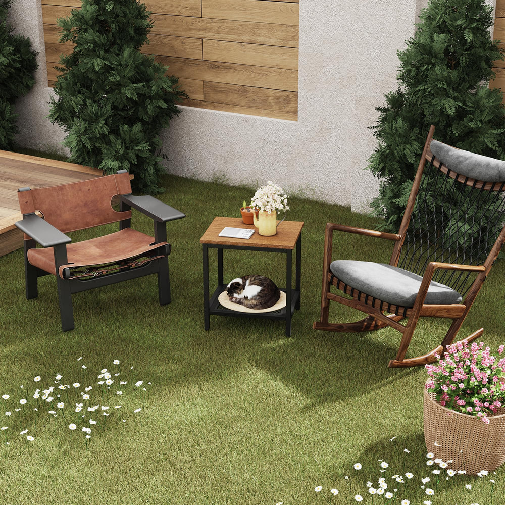KAAPSAM size comparison next to a chair showing compact dimensions and fit