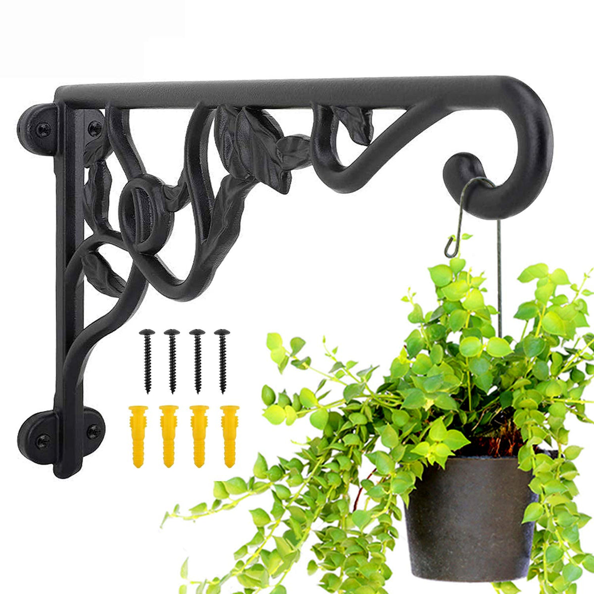 KABB front view brackets showing vintage scrolls and durable design benefit