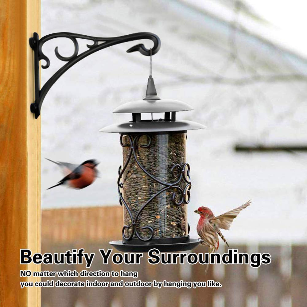 KABB in use with bird feeder demonstrating strong weight capacity