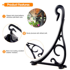 KABB mounted with ceramic planter displaying stable hanging support
