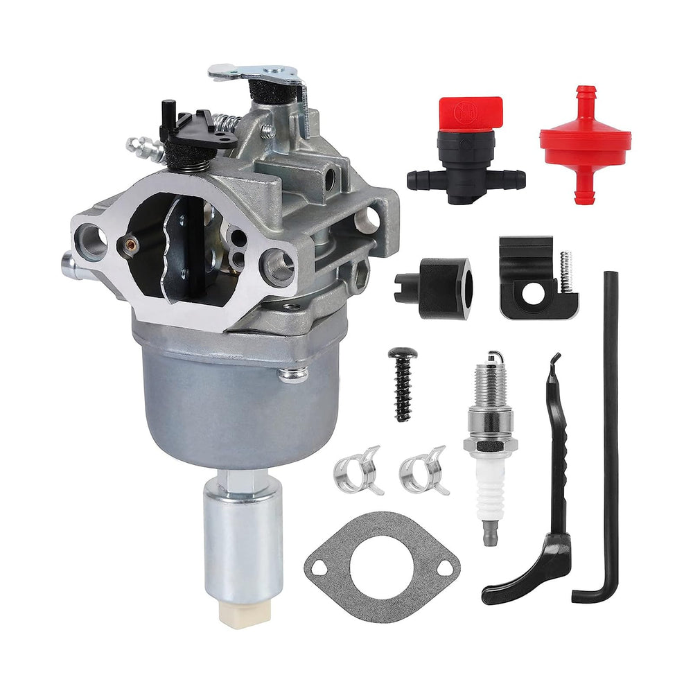 Kacarber air filter and spark plug detail highlighting ready-to-install parts