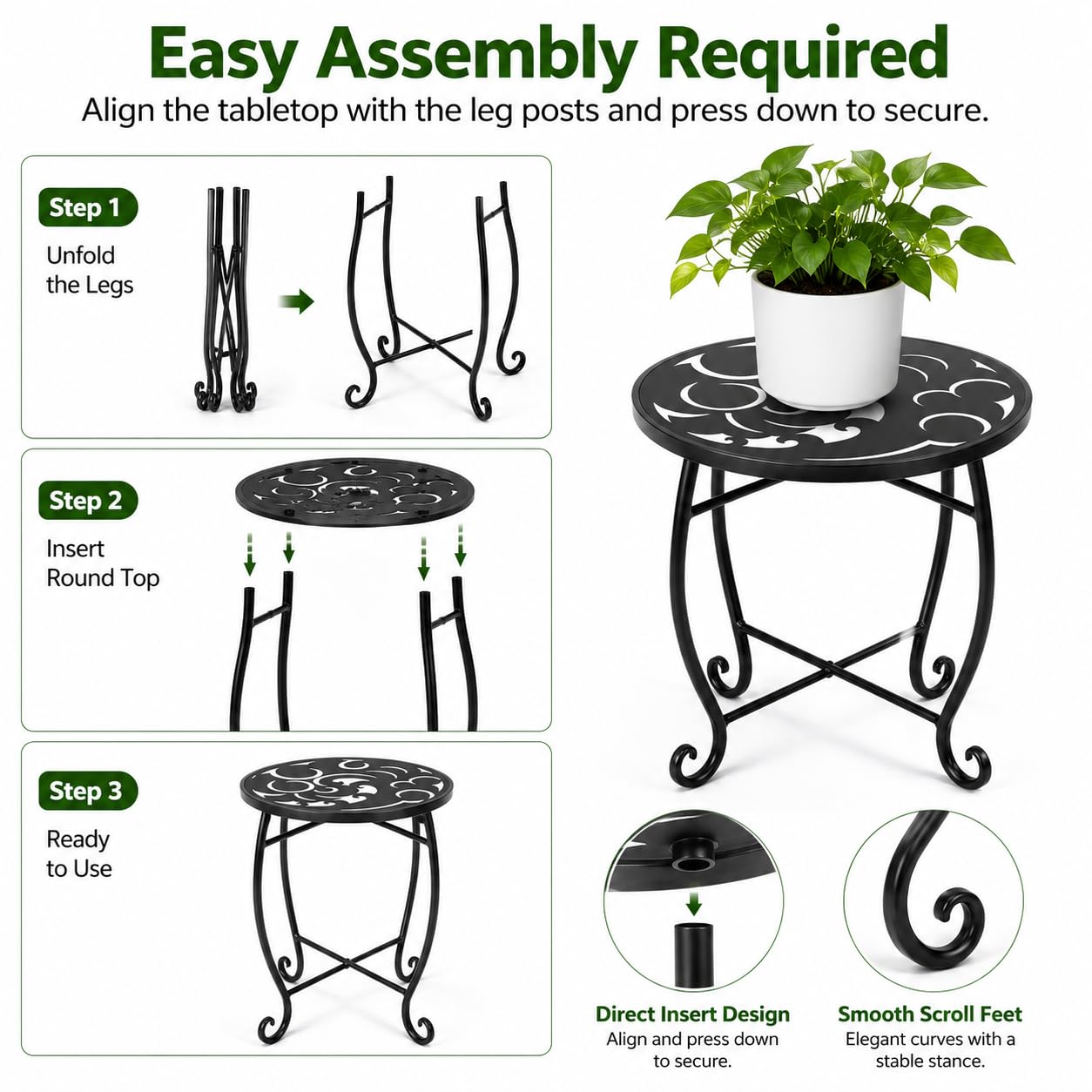 Kaesithar laid out assembly parts and tools showing easy setup benefit