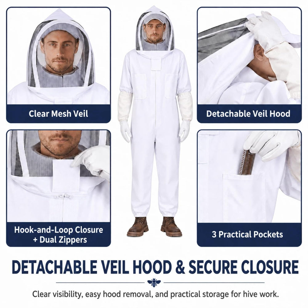 KAGZ adjustable cap detail improving face clearance and airflow inside veil