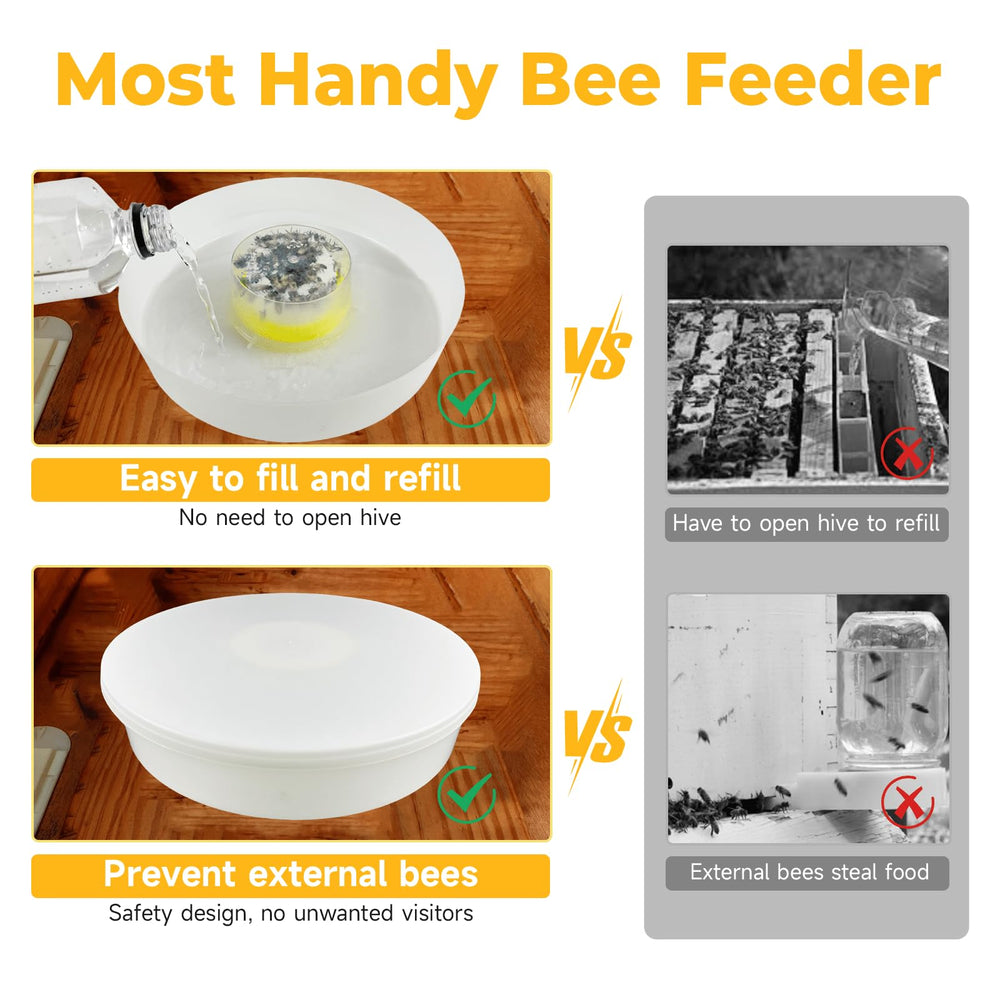 KAGZ transparent inner lid detail that minimizes bee disturbance and improves visibility