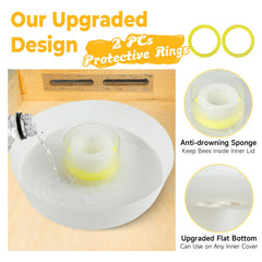 KAGZ anti-drowning sponge ring closeup providing secure bee footing and safety