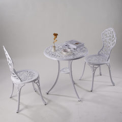 KAILI chair armrest detail highlighting cast-aluminum strength and comfort