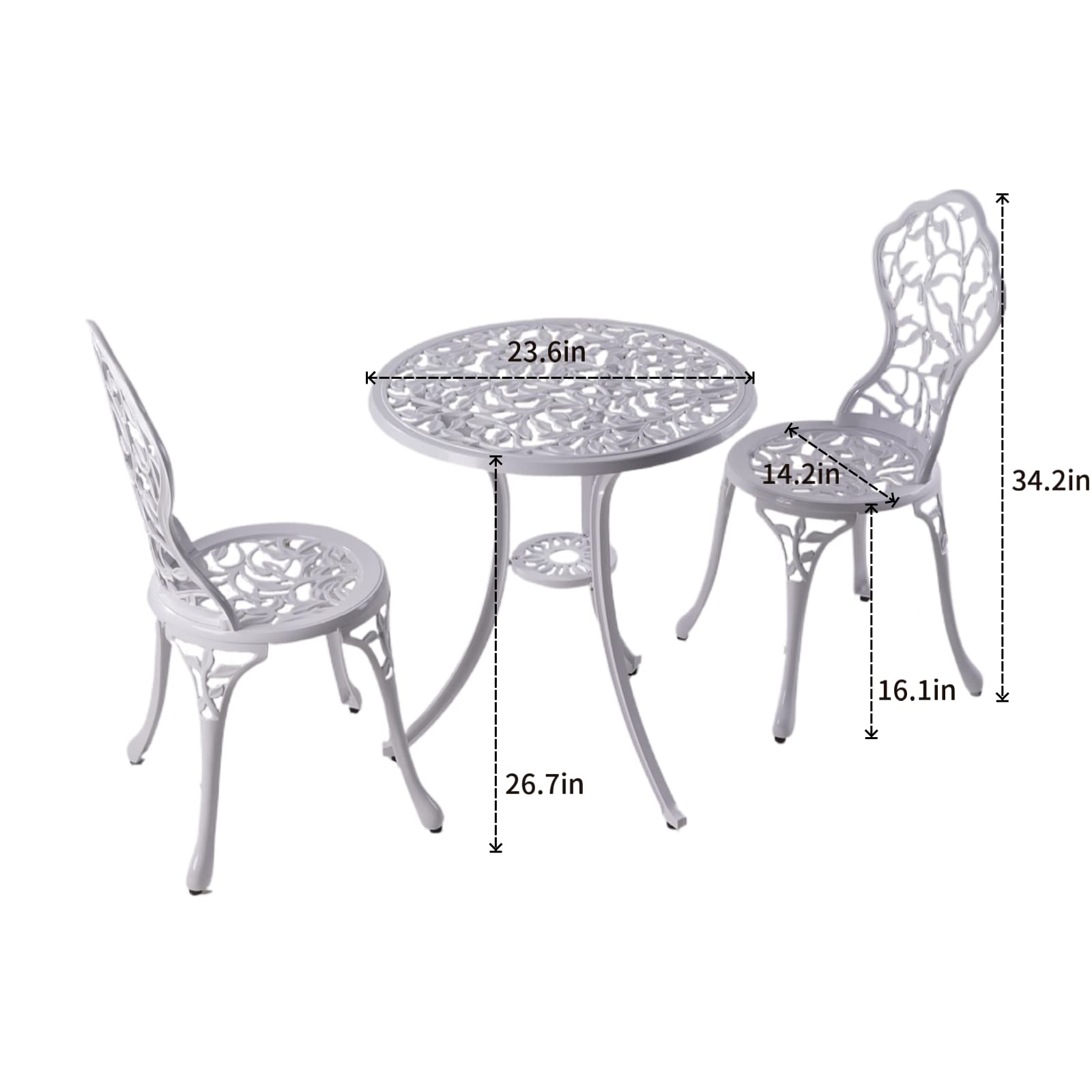 KAILI table top close-up showing carved pattern and durable finish benefit