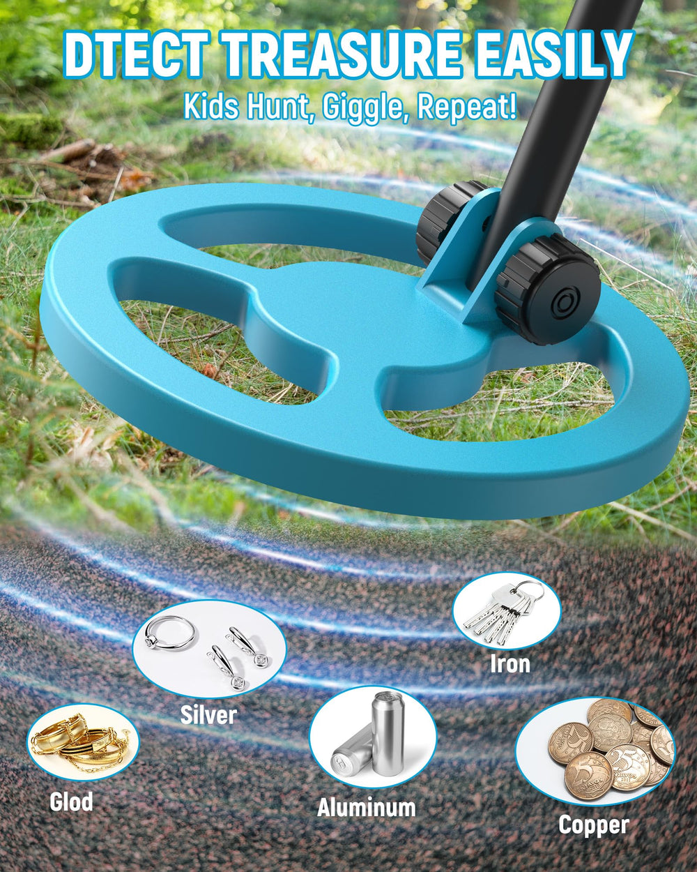 KAIWEETS adjustable stem twist-knob for quick height changes and comfort