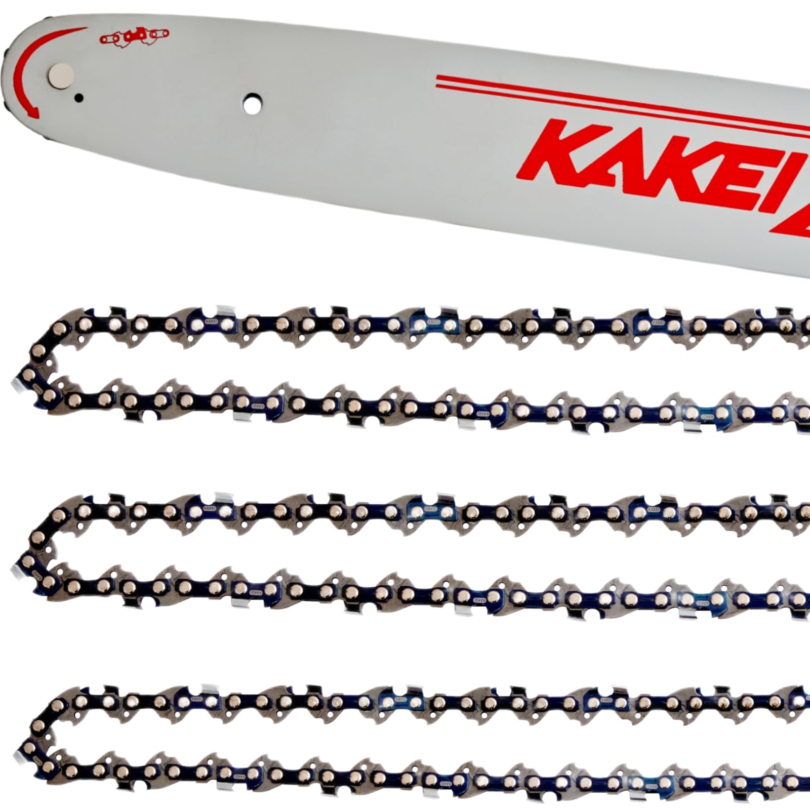 KAKEI 14-inch bar front view showing fit and easy installation benefit