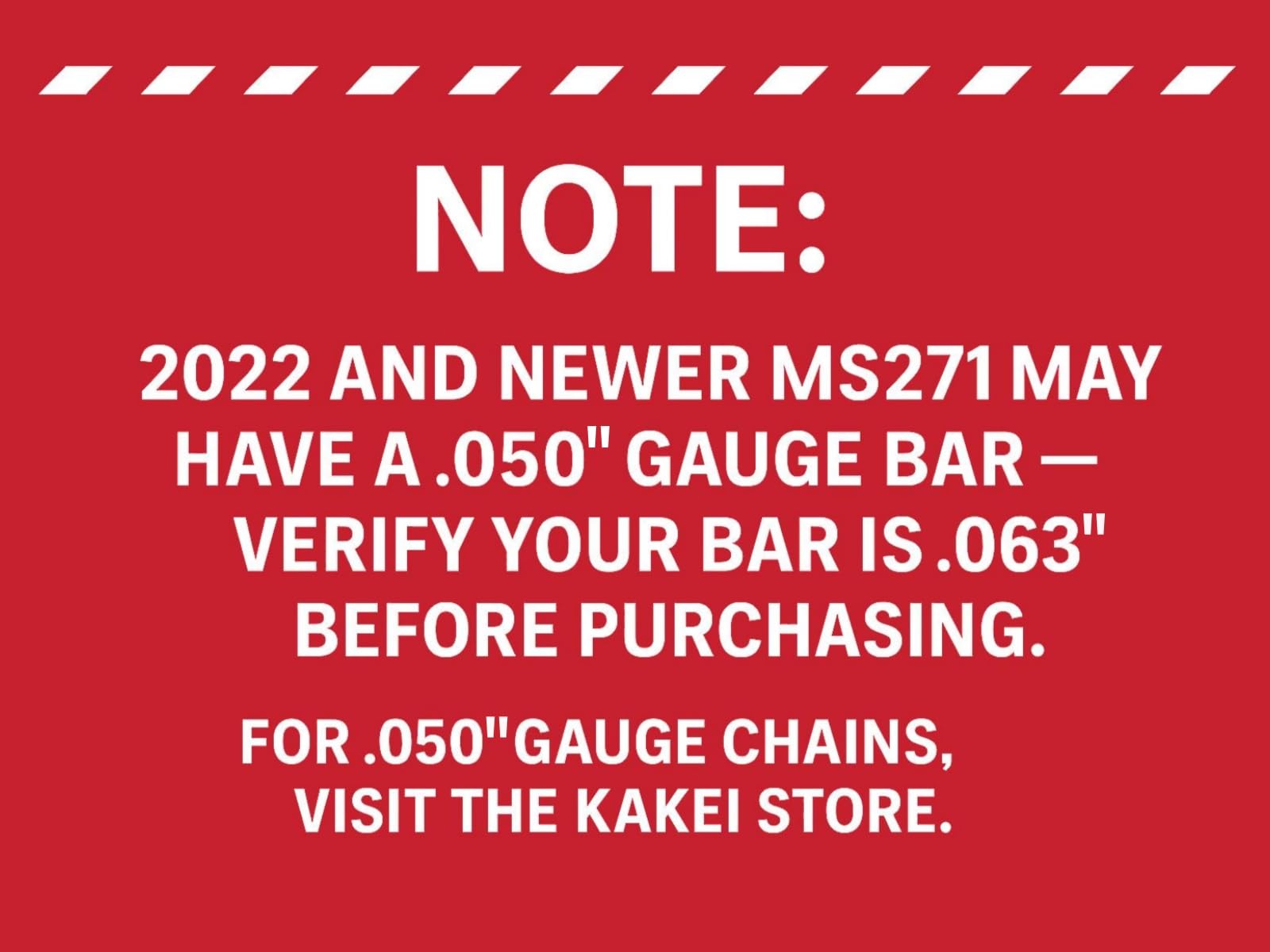 KAKEI closeup of chain cutters highlighting sharp profile and fast cutting