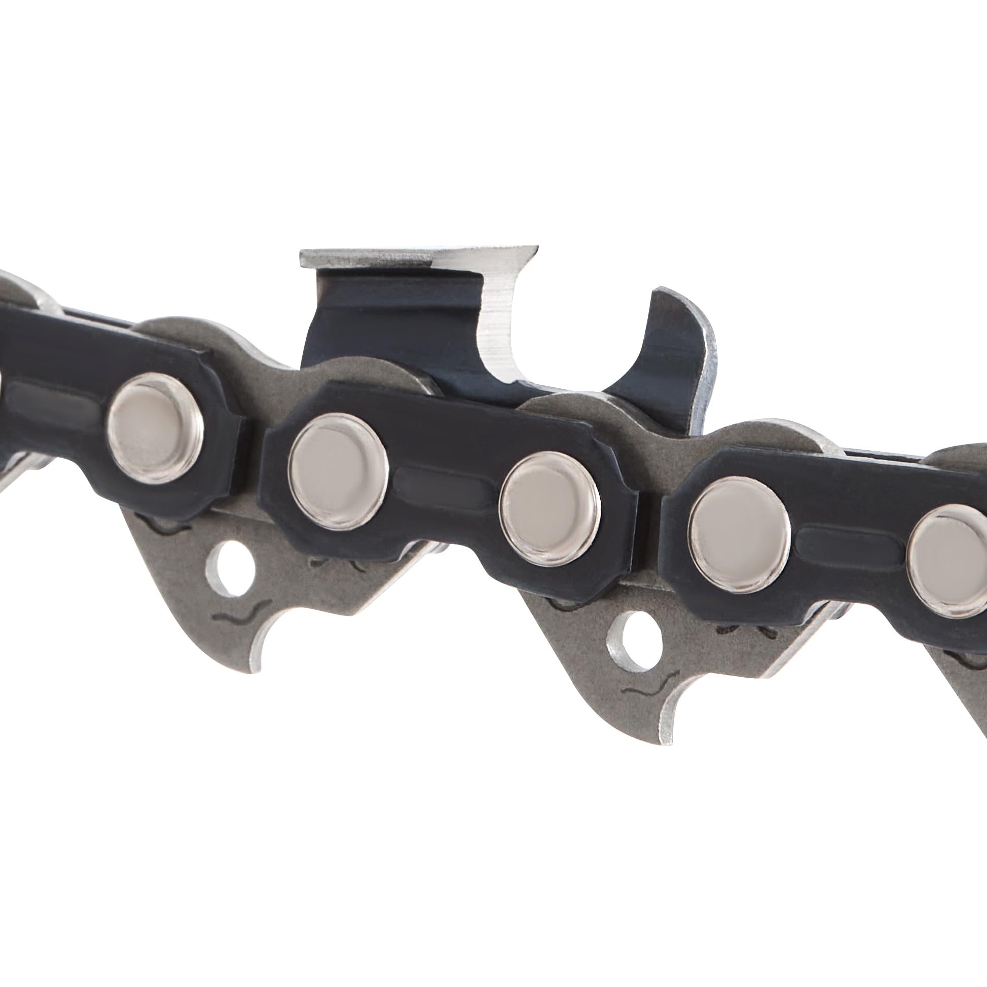 KAKEI chain measured against ruler confirming 28-inch length accuracy