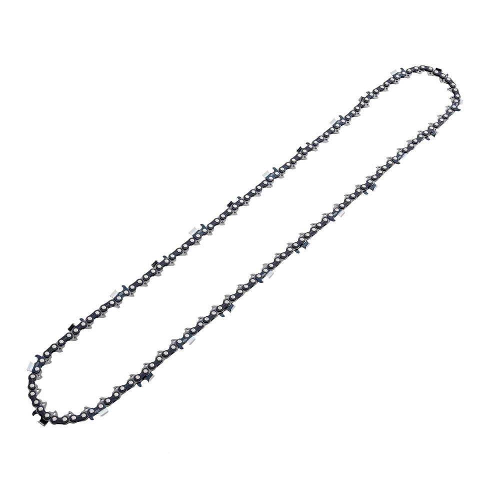 KAKEI chain mounted on guide bar showing proper fit and benefit