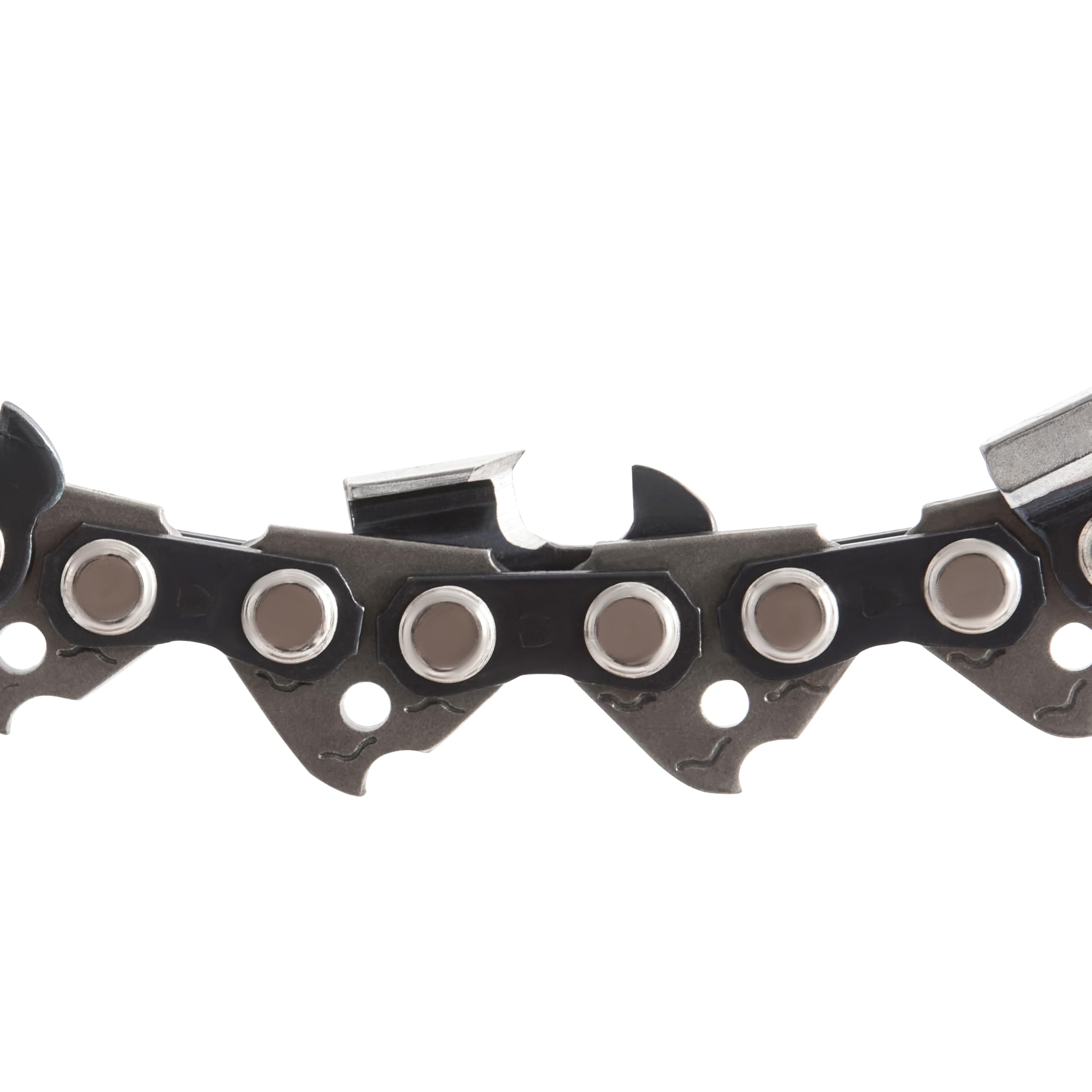 KAKEI replacement chain installed on saw cutting wood for reliable performance