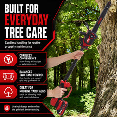 KAKEI handle and controls detail offering comfortable grip and control