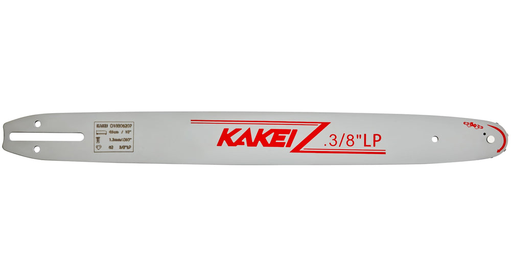 KAKEI bar and chain in use cutting firewood for easier, controlled sawing