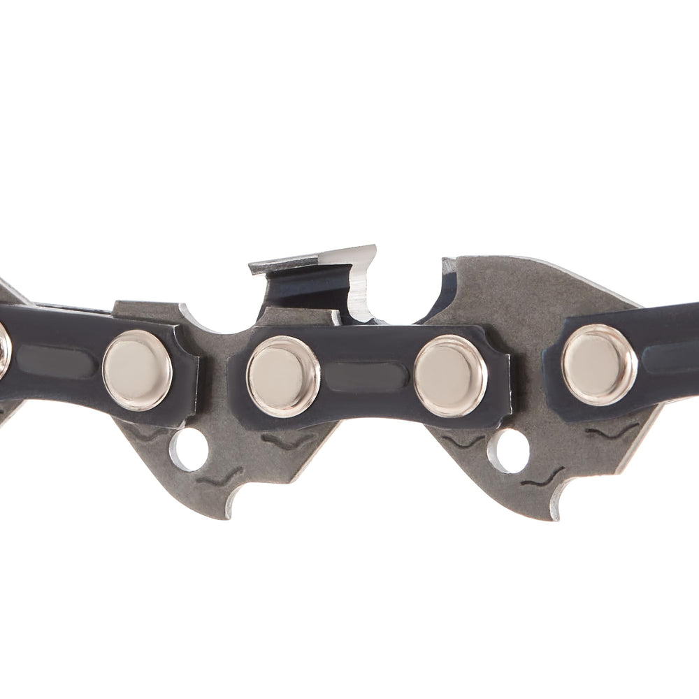 KAKEI chain in use on a portable saw showing smooth cutting performance on wood
