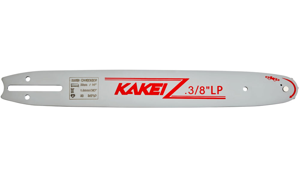 KAKEI bar and chains next to ruler showing accurate length and fit confirmation