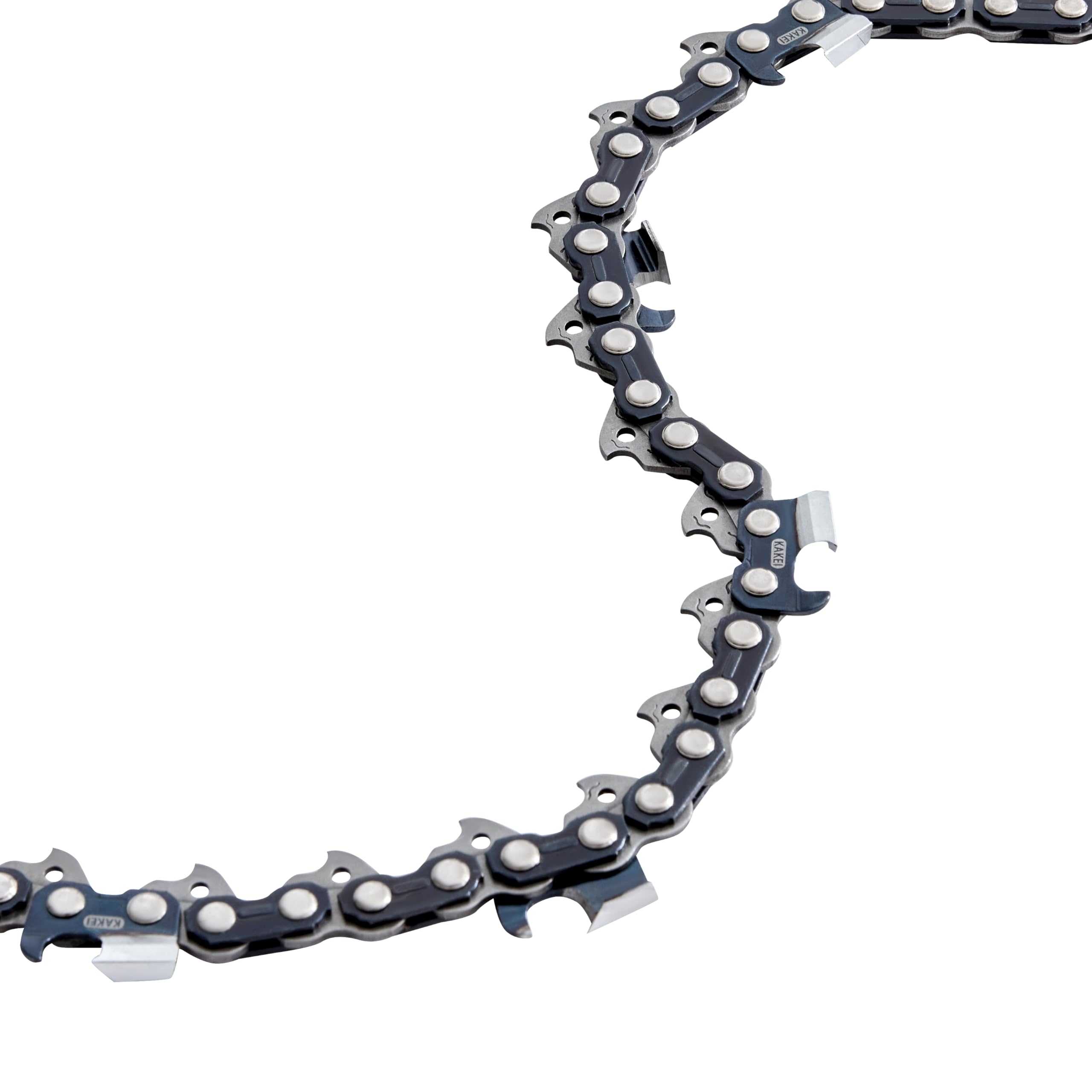 KAKEI three chains stacked demonstrating value and ready-to-install supply