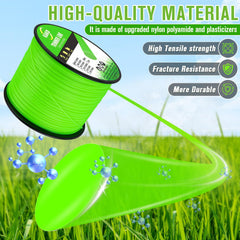 KAKO line installed on trimmer head delivering cleaner, faster cutting