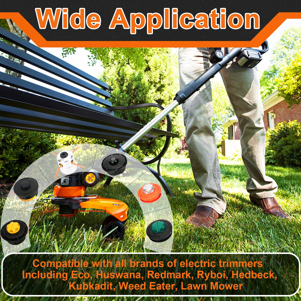 KAKO trimmer in use on lawn showing professional results and reduced downtime