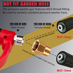 KAKO 38 inch dual wand extended to reach rooflines and high areas