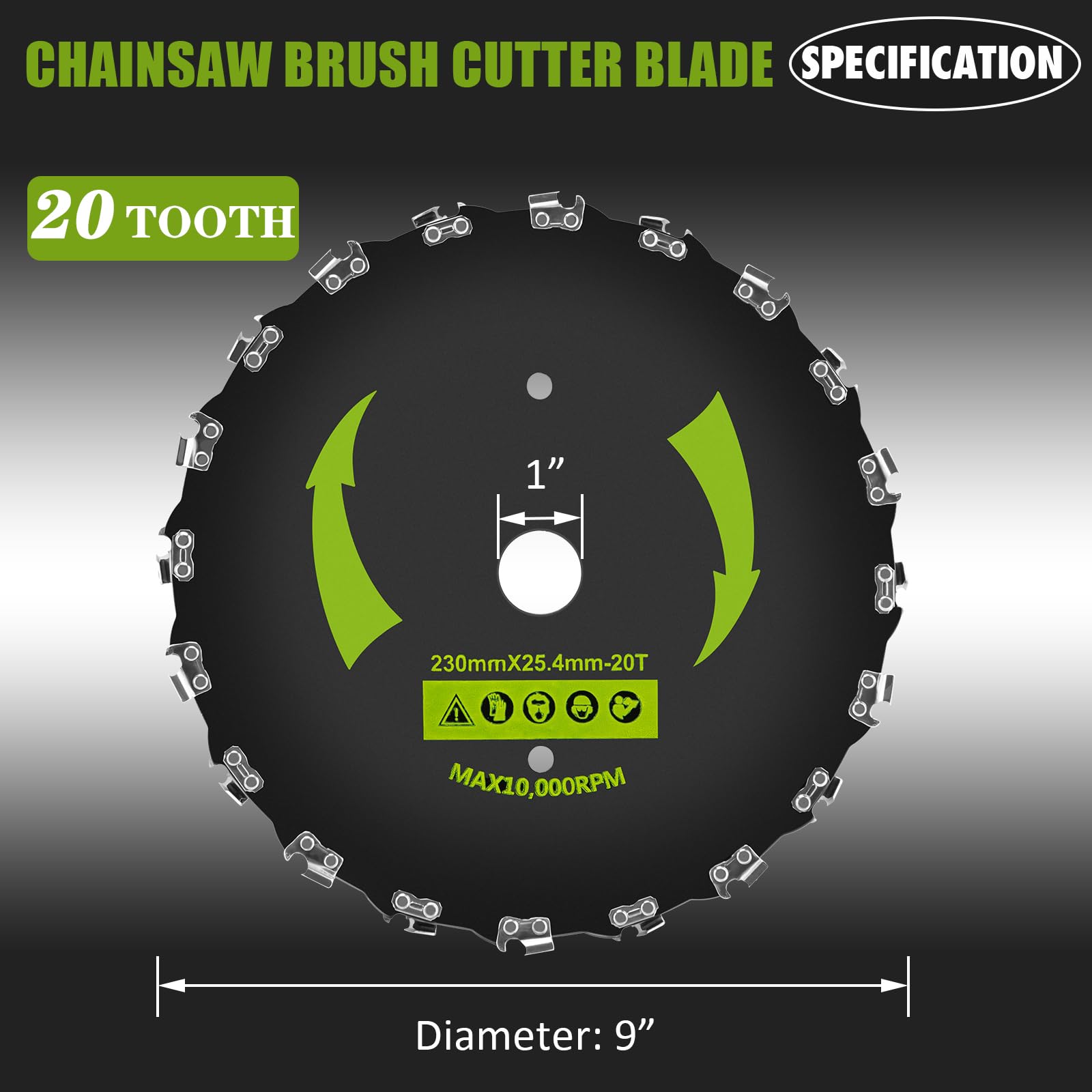 KAKO close-up of carbide teeth highlighting durability and longer cutting life