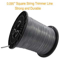 KAKO close-up of square-profile line highlighting sharper cutting edges