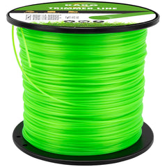 KAKO front spool showing full 1038ft capacity and bright green line for easy handling