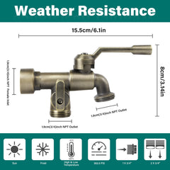 KAKSEY close-up of brass nickel-plated finish highlighting corrosion resistance benefit