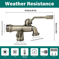 KAKSEY close-up of copper ball valve core highlighting high flow and durable performance