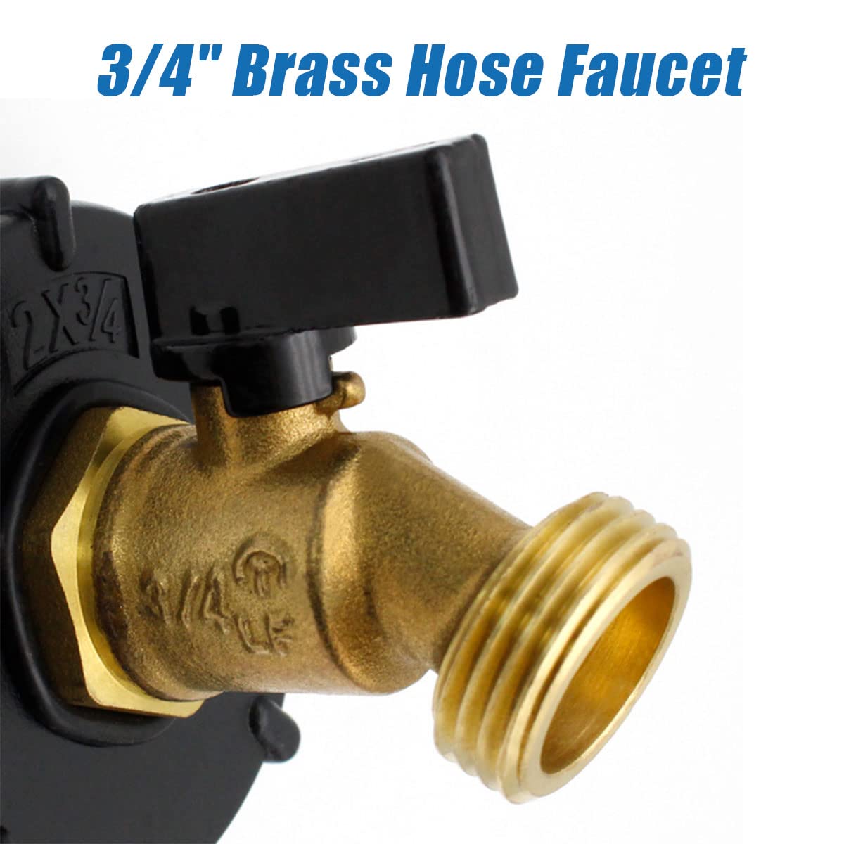 KAKSEY flowing water from hose showing smooth controlled flow from the valve